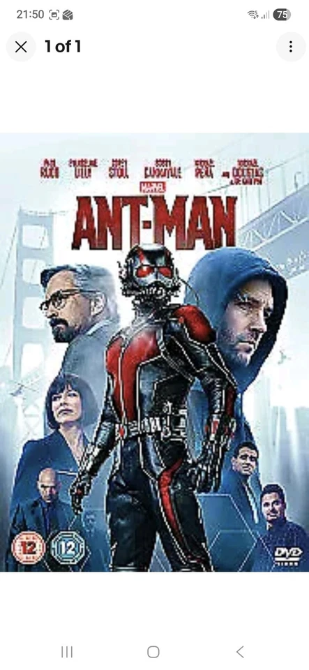 Ant-Man (DVD, 2015) - Image 1 of 1