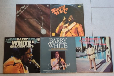 5x Alben Barry White    LP Vinyl Schallplatten Sammlung Konvolut - Bild 1 von 4