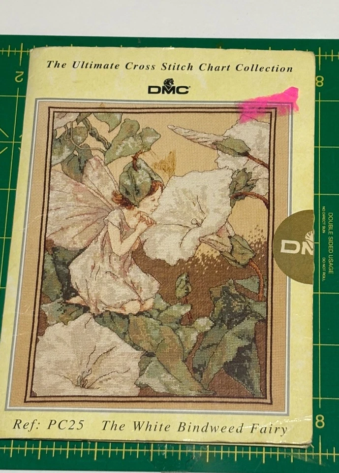 DMC Ultimate Cross Stitch Chart The White Bindweed Fairy PC25 Foto 1 de 4