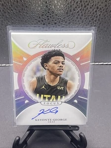 2024-25 Flawless Keyonte George Focus On Card Auto Autograph #5/25 - Picture 1 of 2