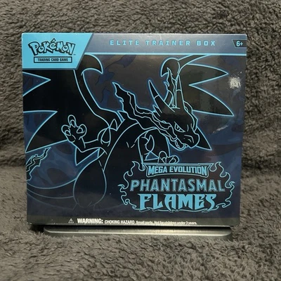 Pokemon: Mega Evolution Phantasmal Flames Etb Elite Trainer Box | In Hand ✅ - Image 1 of 4