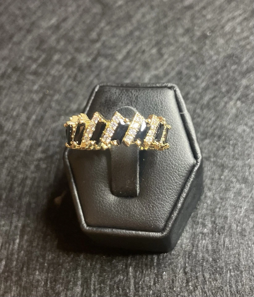 Anillo Oro Negro Talla 9 Foto 1 de 1