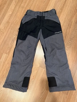 Obermeyer Niños Adolescentes LG 14-16 Unisex Niñas Niños Gris Negro Nieve Esquí Pantalones Foto 1 de 4