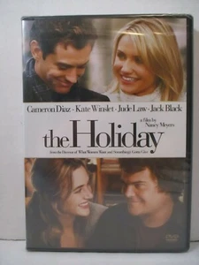 The Holiday (DVD, 2007) Cameron Diaz Kate Winslet Jude Law Jack Black New - Imagen 1 de 6