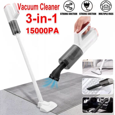 3 IN 1 Cordless Vacuum Cleaner Hoover Upright Lightweight Handheld Bagless Vac - Image 1 of 4
