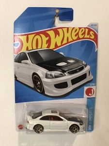 Hot Wheels Honda Civic Si White HW J - I mports 2020 - Picture 1 of 7