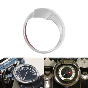 5" Speedometer Gauge Bezel Covers Trim Ring For Harley Softail Dyna Road King - Bild 1 von 12