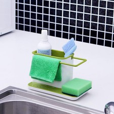 Rangement Organiseur Cuisine Pour Éponge Savon Serviette Salle De Bains