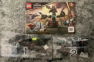 ¡NUEVO! LEGO Marvel - Attack on New Asgard - 76207!!SIN MINIFIGURAS - SIN CAJA - Imagen 1 de 2