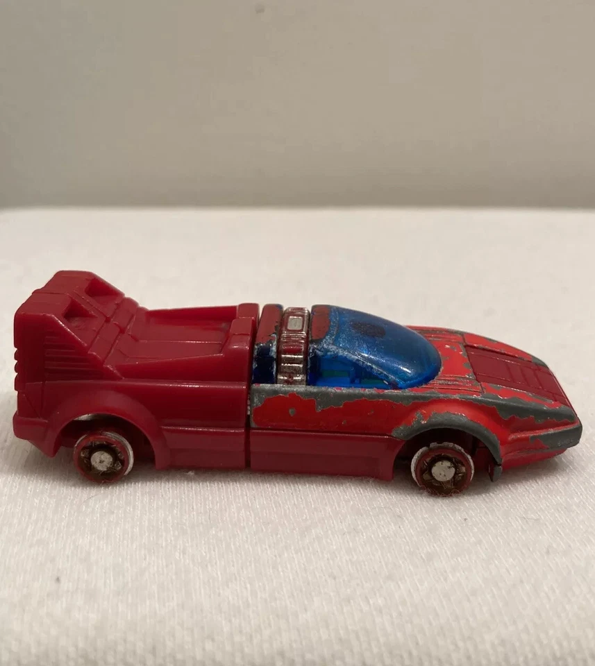 Go-Bots Turbo MR-07 - Transformador de coche deportivo rojo - Bandai 1982   Foto 1 de 4
