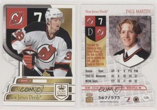 2003-04 Pacific Crown Royale Retail /575 Paul Martin #126 Rookie RC