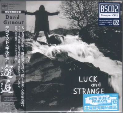 David Gilmour (Pink Floyd) NEW CD(BSCD2) "Luck And Strange" 3 Bonus Tr Japan OBI - Image 1 of 2
