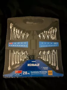 Kobalt 28pc Combination Wrench Set #4890588 SAE/METRIC - Picture 1 of 2