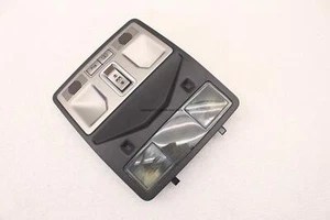 JAGUAR XFR 2010 2011 FRONT OVERHEAD DOME LAMP SUNBLIND W/ PARK SENSORS EBONY OEM - Bild 1 von 11