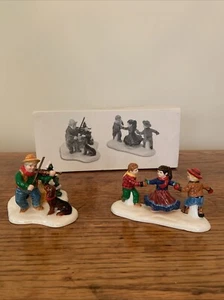 Dept 56 At The Barn Dance, It’s Allemande Left Snow Village GUC - Bild 1 von 22