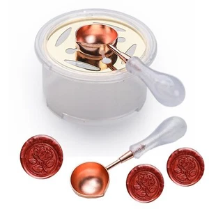 Wax Seal Warmer Wax Seal Stamp Wax Seal Spoon Wax Seal Kit Wax Seal Beads Set... - Picture 1 of 7