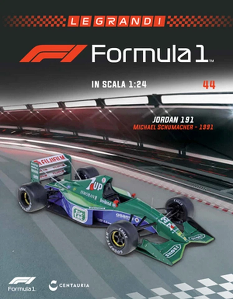 NEWS: 1:24 F1 JORDAN 191 Michael Schumacher 1991 ALTAYA +Magazine - Immagine 1 di 4