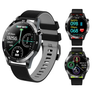 Herren Damen Smartwatch Sport Aktivitätstracker Fitnessuhr Bluetooth Smartwatch - Bild 1 von 12