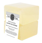 Organic Oil Clear Glycerine Melt & Pour Soap Base, 2 Pounds
