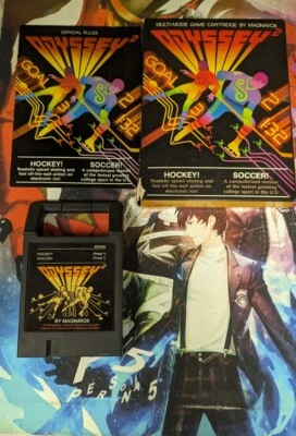 Odyssey 2 - Hockey & Soccer - CIB Complete CIB in Box - Tested & Working - Image 1 of 4