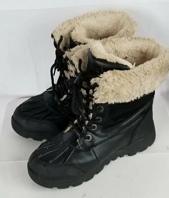 Botas de invierno negras Lugz para niños talla 4,5 Foto 1 de 4