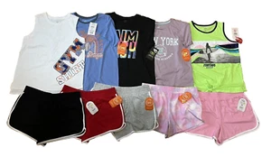 NEW Lot 10 x GIRL 18 spring summer clothes shorts t-shirt tank top - Picture 1 of 12