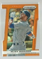  2013 Panini Prizm Prizms Orange Die-Cut #2 Alex Gordon 46/60 (ref 57628)
