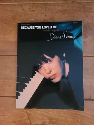 Because You Loved Me Songs of Diane Warren Vol3 Piano Vocal Chords New Book(807) - Image 1 of 3