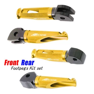 CNC Front Rear MFP Foot Pegs Kit For CB600F Hornet 04 05 06 07 - Picture 1 of 7