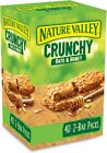 Nature Valley Crunchy Granola Bars Oats 'n' Honey ( Pack Of 40) Bars (For Adult)