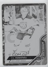 2016-17 Upper Deck Compendium Printing Plate Black 1/1 PA Parenteau #736 0x1