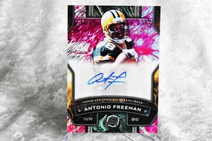 2024 Topps Resurgence ANTONIO FREEMAN ROSA Power Surge automático 🔥/10 SSP PACKERS - Imagen 1 de 2