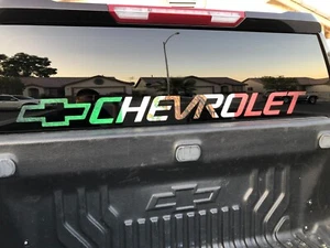 Pegatina de vinilo para ventana de puerta trasera Chevy calcomanía bandera de México para Silverado 4x4 - Imagen 1 de 1