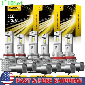 9005 9006 H11 Headlight Conversion Bulb H11 Combo LED White Super Bright 1-10Set - Picture 1 of 24