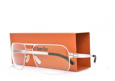 raro C! Gafas de sol Berlin GOLF PLATEADAS UV400 lentes transparentes aviador 59 mm U5 ALEX Foto 1 de 4