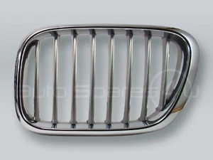 Parrilla de capucha delantera cromada/titan izquierda para BMW X5 E53 2000-2003 - Imagen 1 de 2