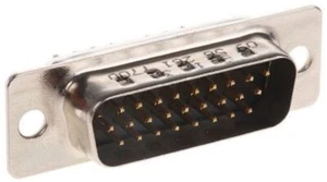 1 x Harting D-Sub High Density Series, 26 Way Through Hole PCB D-sub Connector P - Picture 1 of 2