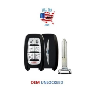 Mando a distancia de proximidad llave inteligente Chrysler Pacifica Voyager 2017-2022 OEM 68217832 - Imagen 1 de 3