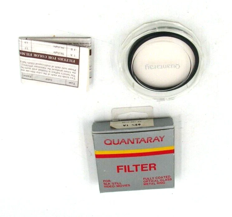Quantaray 62mm Skylight 1A Glass Filter Japan - Image 1 of 2