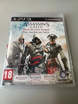 BNIB Assassin's Creed: Birth of a New World PS3 PAL FACTORY SEALED BLES02085 - Image 1 of 3