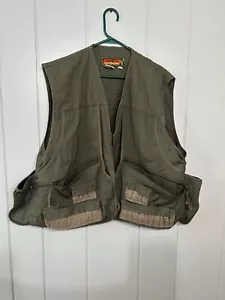 Vintage AVID Outdoor Men’s Hunting Vest Shooting Hunting Size XXL Ammo Holder - Picture 1 of 3