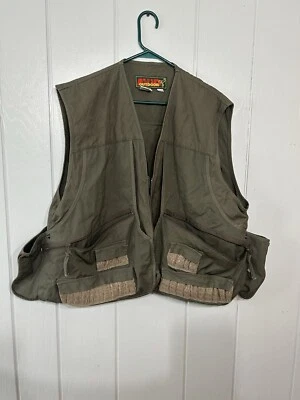 Vintage AVID Outdoor Men’s Hunting Vest Shooting Hunting Size XXL Ammo Holder - Image 1 of 3