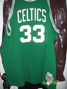 ¡ARTÍCULO DE VENTA DE BIENES DE CURT SCHILLING! Camiseta Larry Bird Celtics Mitchell & Ness 52 - Imagen 1 de 7