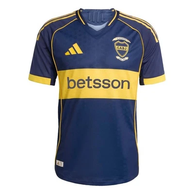 Camiseta deportiva de fútbol local auténtica Adidas 2025-26 Boca Juniors para hombre Foto 1 de 3