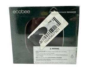 Ecobee Smart Thermostat Enhanced Black EB-STATE6L-01 (New) - Picture 1 of 12