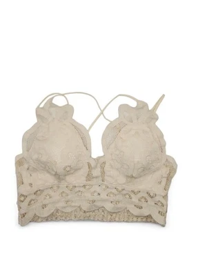 Bralette ajustable de encaje Zenana Outfitters talla pequeña Foto 1 de 4