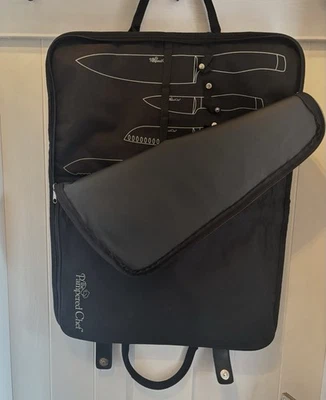 New The Pampered Chef Knife Storage Carrying Case Bag - Image 1 of 4