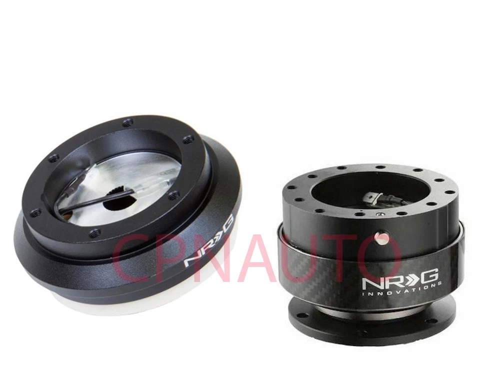 NRG Short Hub Steering Wheel + 2.0 Quick Release Adapter For 96-00 Civic EK - Image 1 of 1