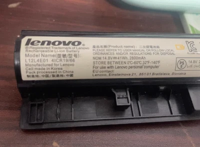 Batería Original OEM L12L4E01 Para Lenovo G400S G405S G510S G500S Z710 L12L4A02 Foto 1 de 3