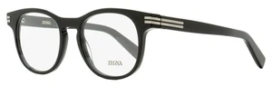 Zegna Keyhole Oval Eyeglasses EZ5268 001 Black 51mm - Picture 1 of 3